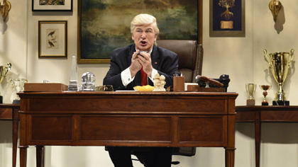 Verwechslungsgefahr: Alec Baldwin als Donald Trump