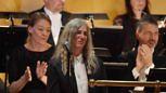 Patti Smith bei ihrem Auftritt in Stockholm