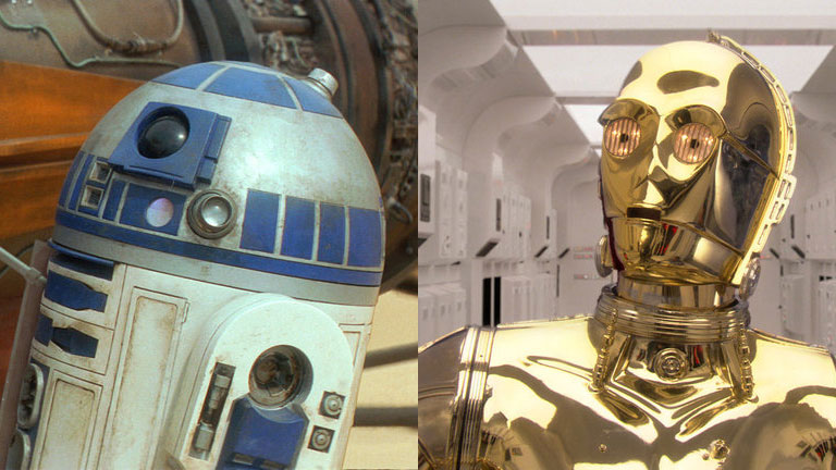 Unzertrennlich: R2-D2 und C-3PO