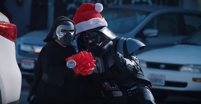 Darth Vader ist so richtig in Geberlaune…