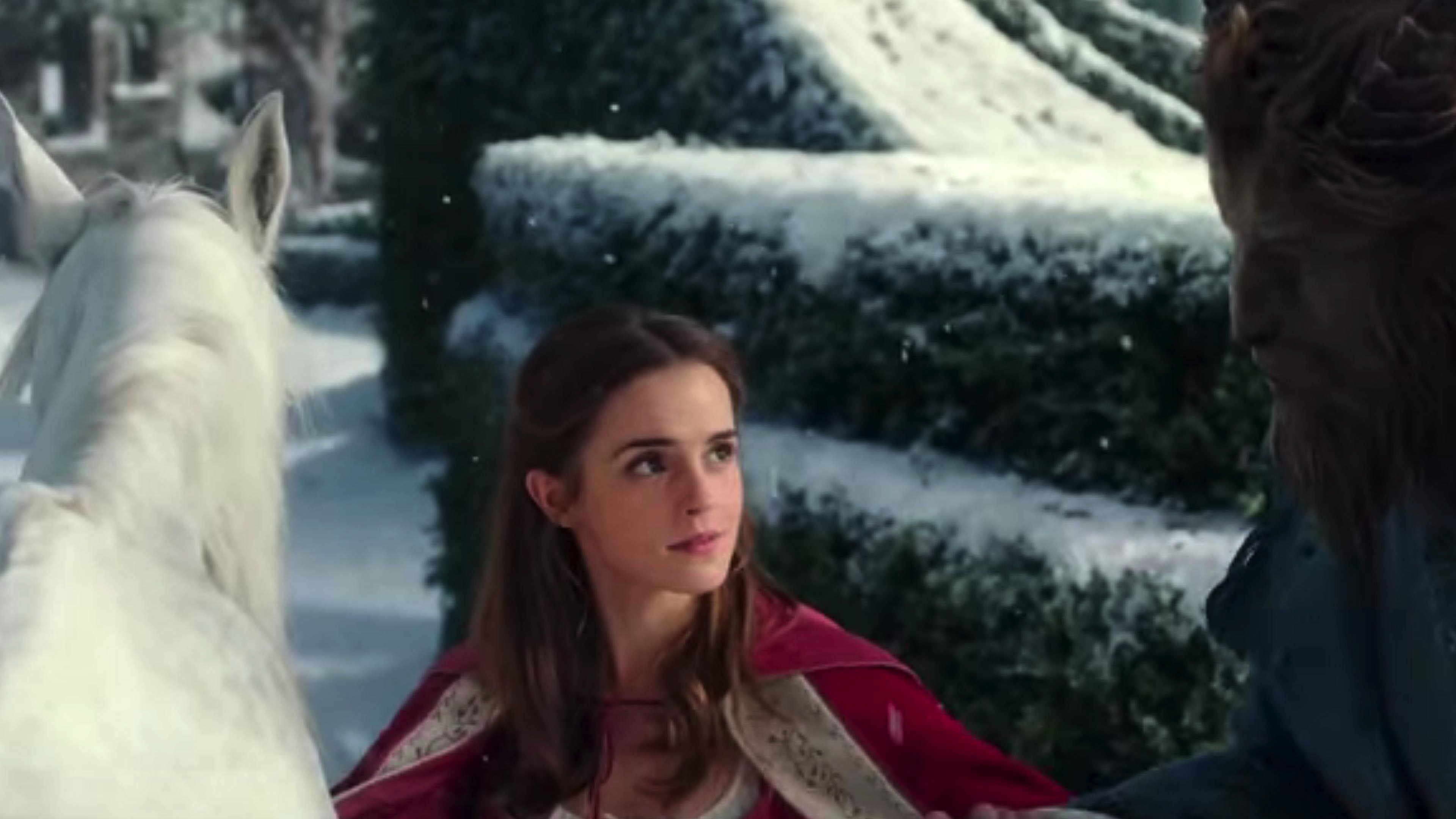 Szene aus dem Trailer zu „Die Schöne und das Biest“ mit Emma Watson