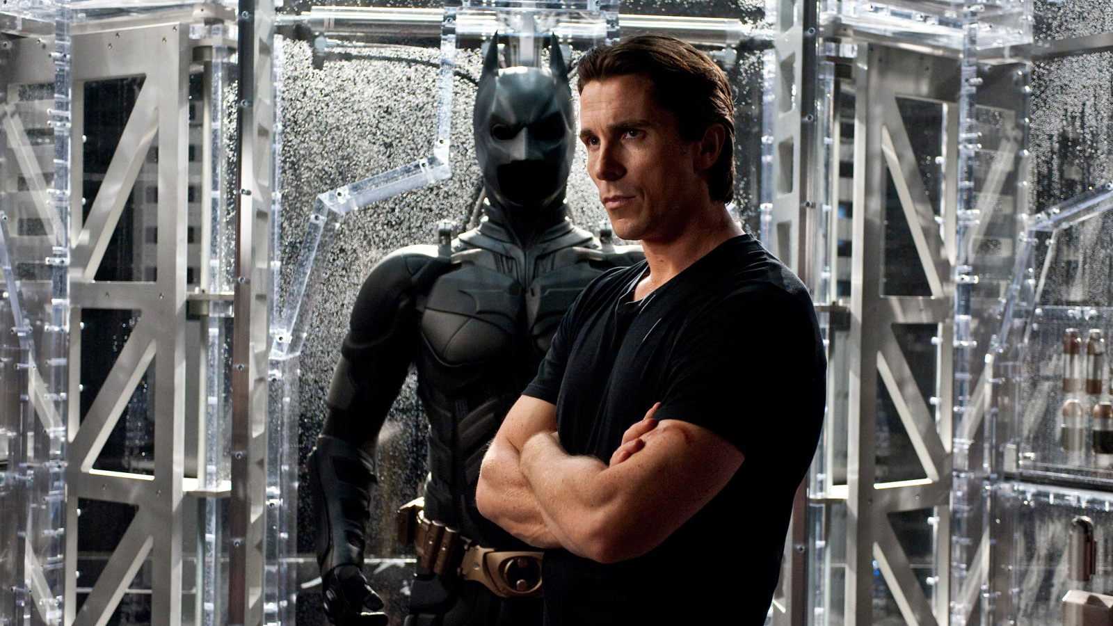 Christian Bale in seiner wohl bekanntesten Rolle: Als Bruce Wayne/Batman in „The Dark Knight Rises“