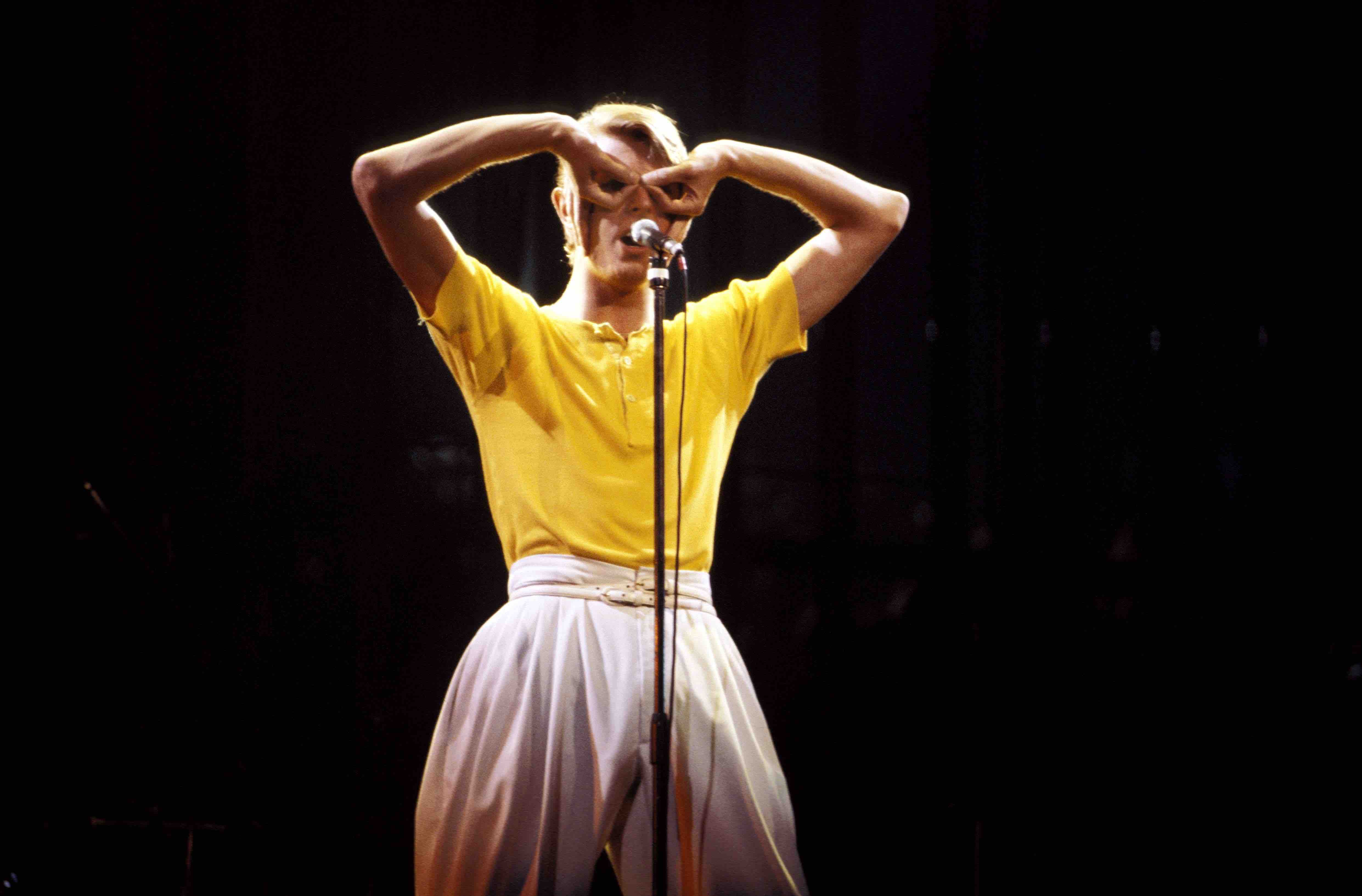 Bowie im Madison Square Garden. NYC, Low/Heroes 1978 World Tour