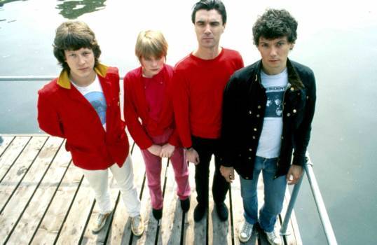Die Talking Heads im Jahr 1977