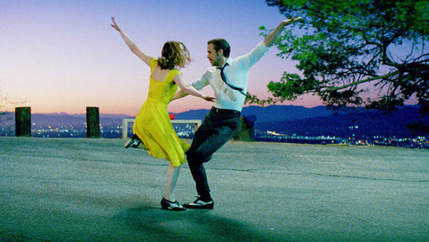 Szene aus „La La Land“ mit Ryan Gosling und Emma Stone