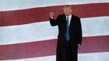 Donald Trump bei seinem Amtseinführungskonzert in Washington DC
