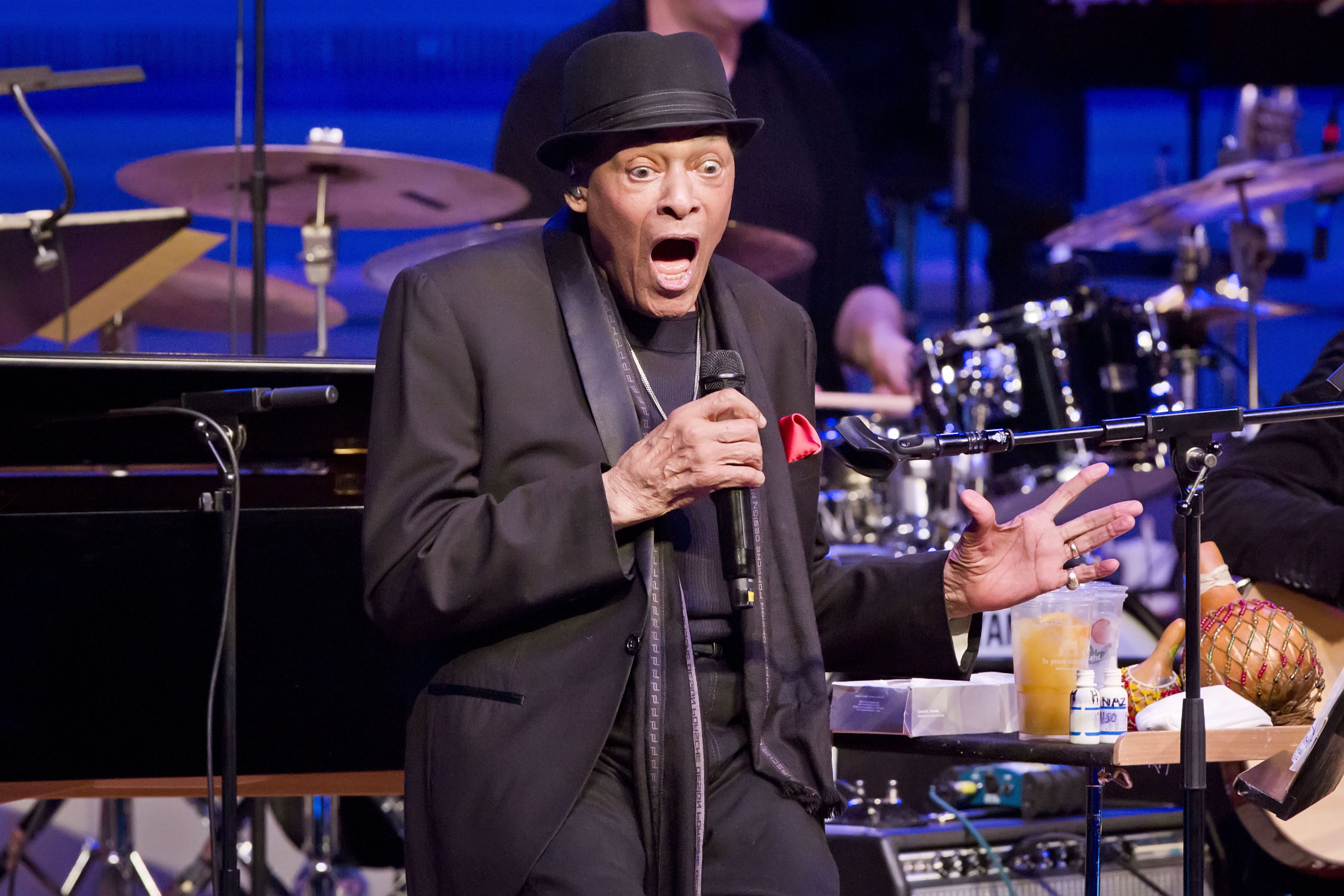Al Jarreau bei einem Auftritt in Berlin im November 2016