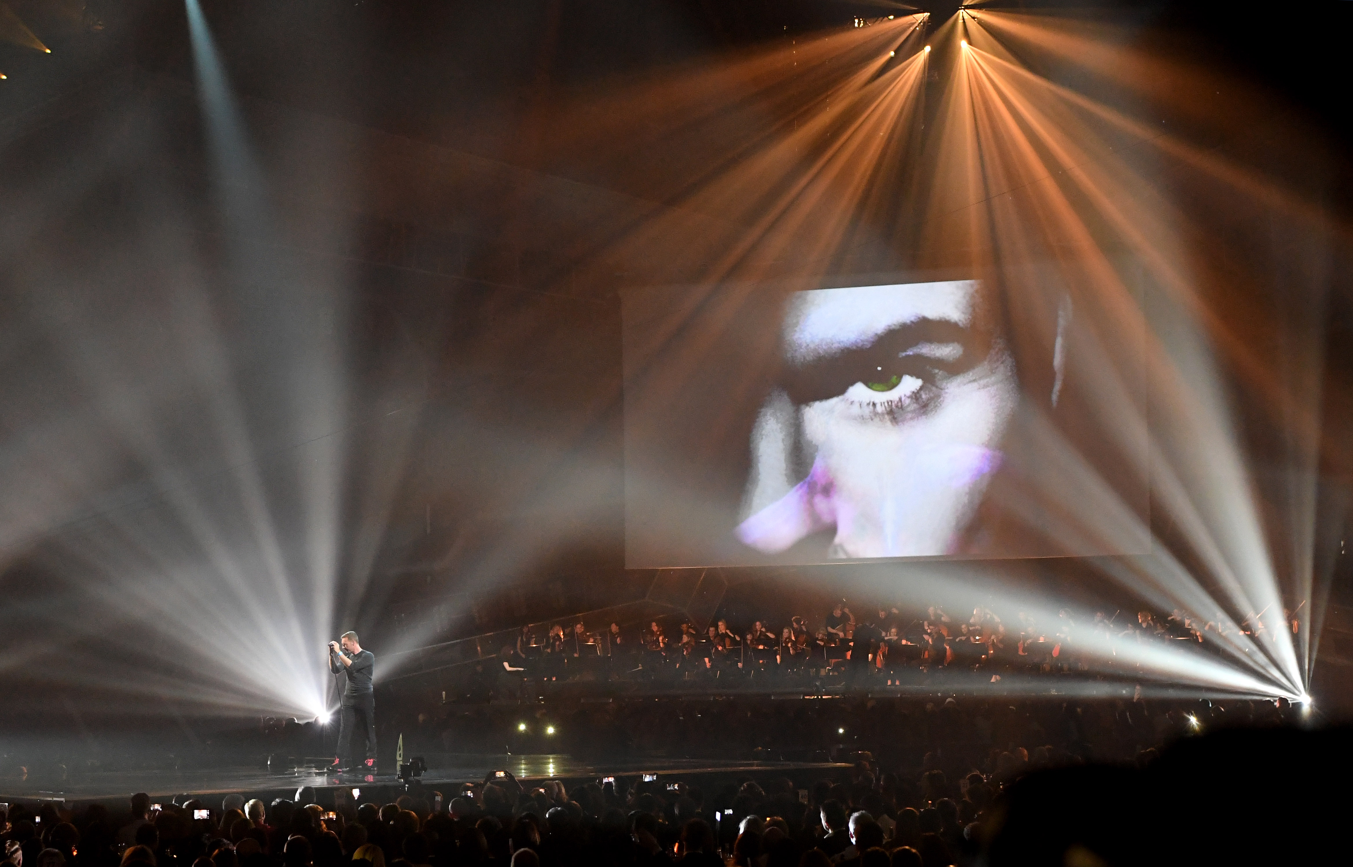 Erinnerung an George Michael bei den Brit Awards 2017