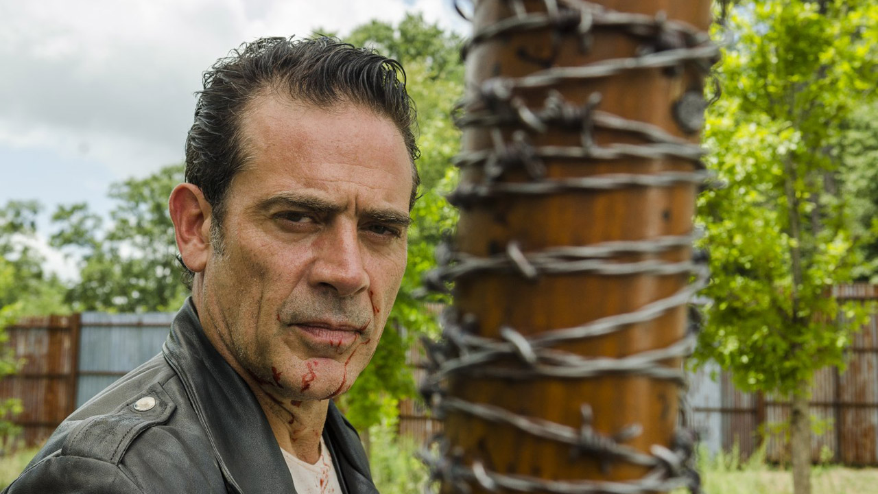 Negan mit seinem geliebten Baseballschläger Lucille