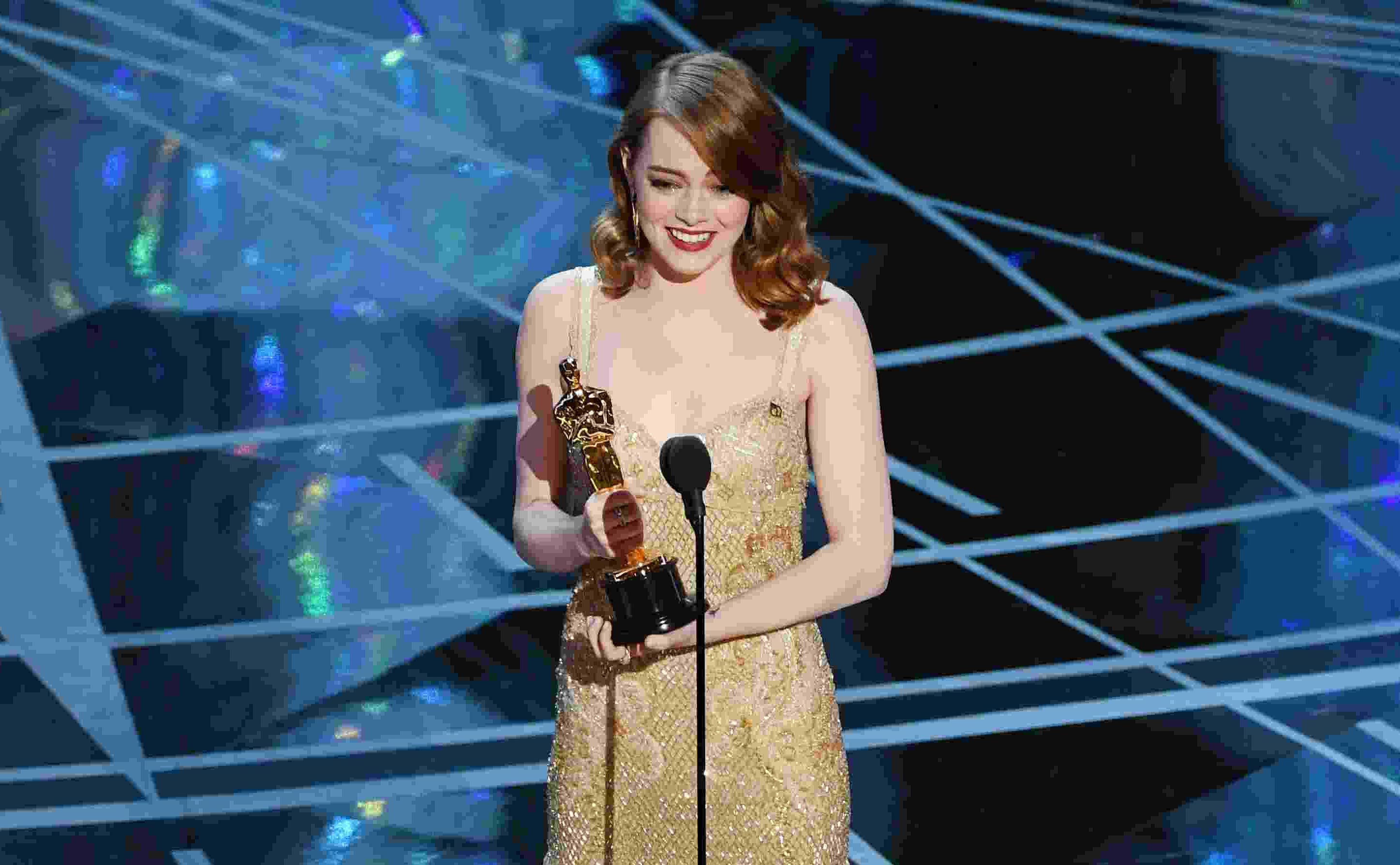 Emma Stone wird für ihre schauspielerische Leistung in "La La Land" mit einem Oscar belohnt