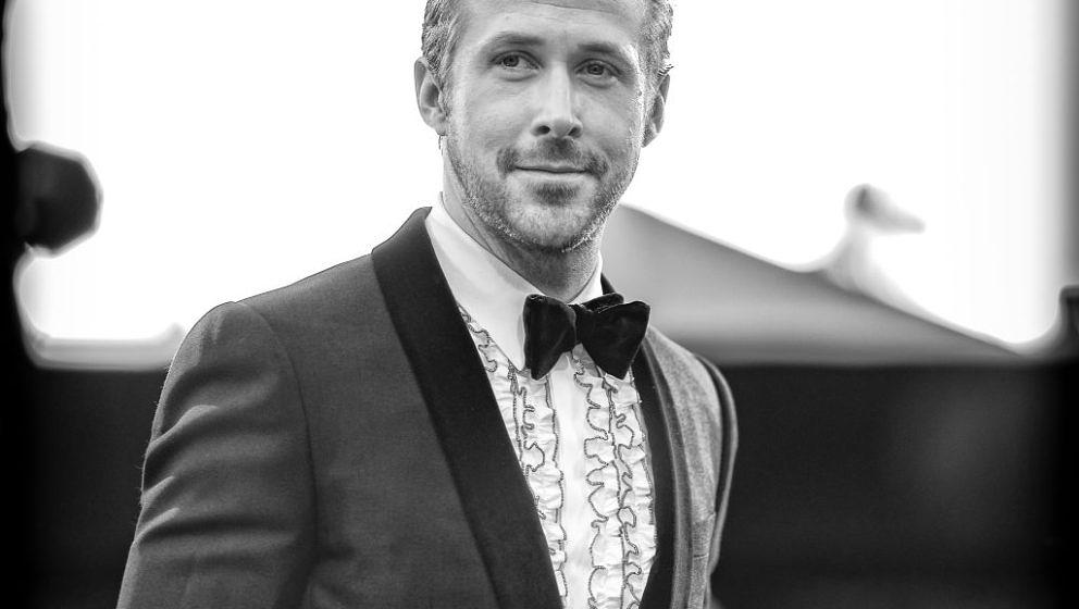 HOLLYWOOD, CA - FEBRUARY 26:  (EDITORS NOTE: This image has been altered digitally) Actor Ryan Gosling attends the 89th Annua