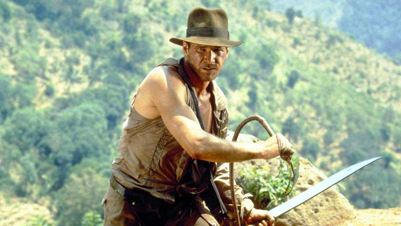 Die Peitsche hat er immer dabei: Harrison Ford ist Indiana Jones