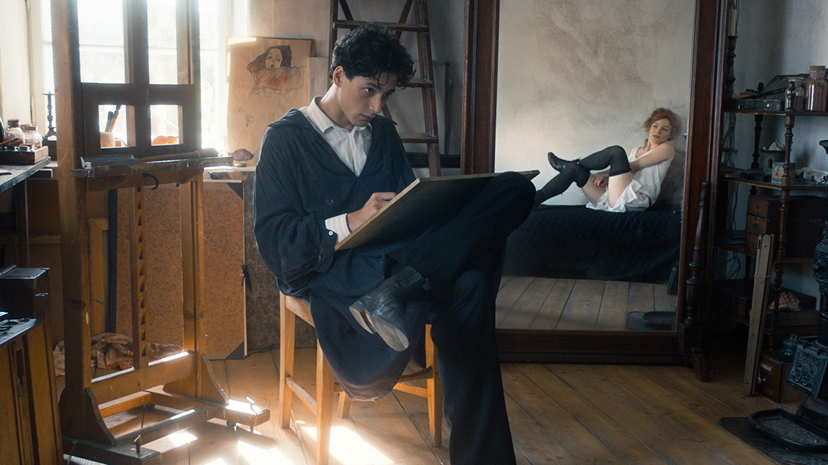 Filmszene aus „Egon Schiele“