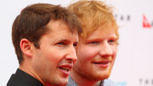 James Blunt und Ed Sheeran sind gut befreundet - so gibt es auch keinen Krach im Tourbus
