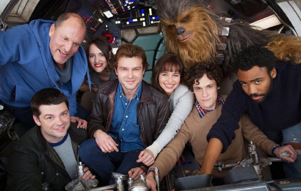 Szene vom Set von „Star Wars: Han Solo“