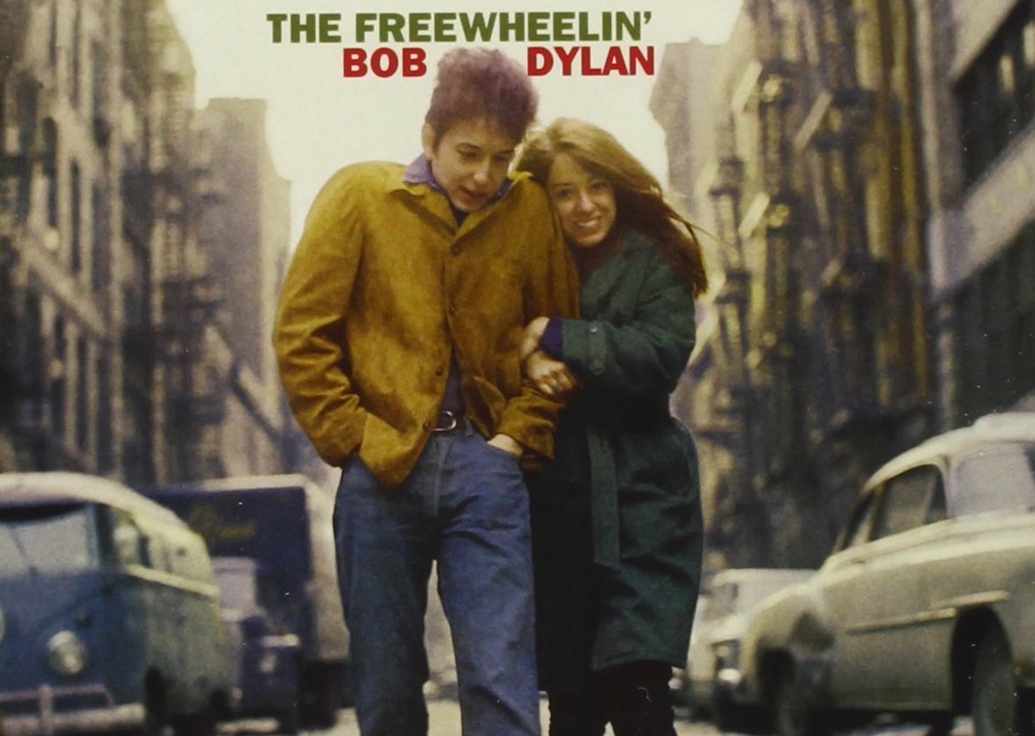 Cover-Artwork zu „The Freewheelin' Bob Dylan“ von Don Hunstein
