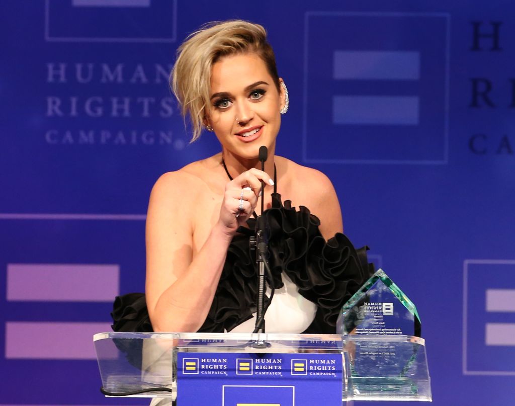 Katy Perry bei der „Human Rights Campaign“ im März diesen Jahres.