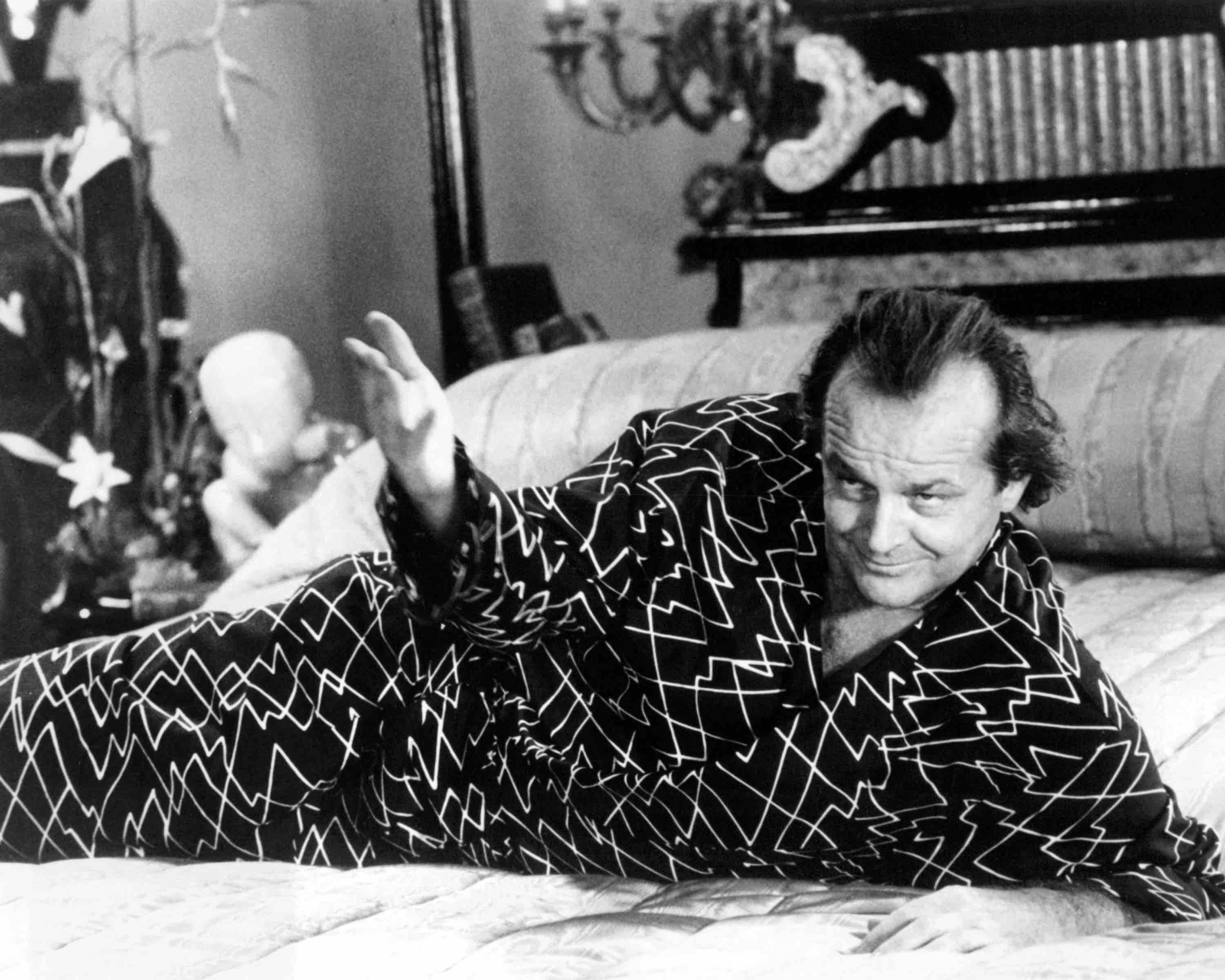 Als Daryl Van Horne in 'The Witches Of Eastwick',  Regie: George Miller, 1987.
