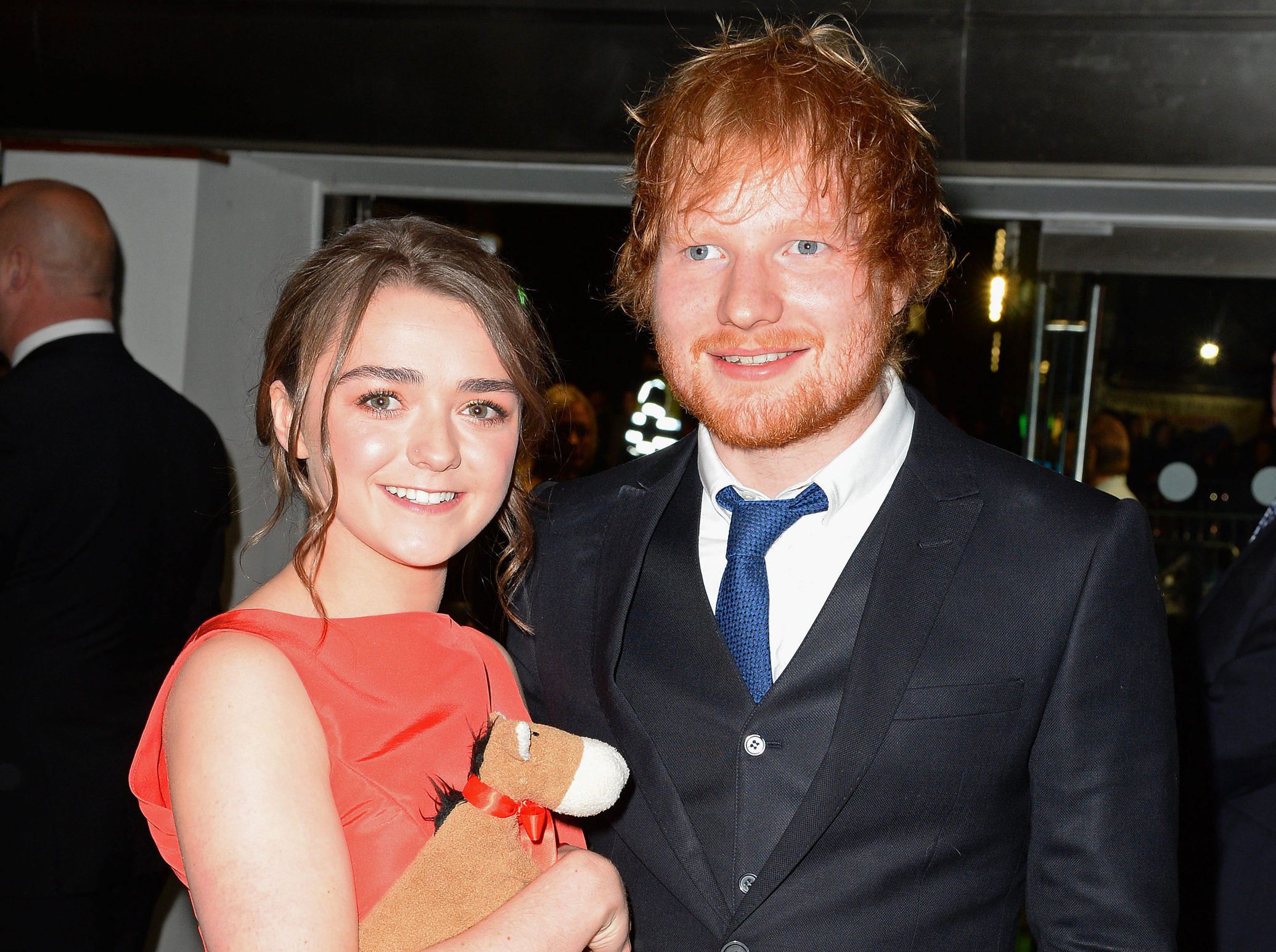 Maisie Williams und Ed Sheeran kennen sich schon ganz gut