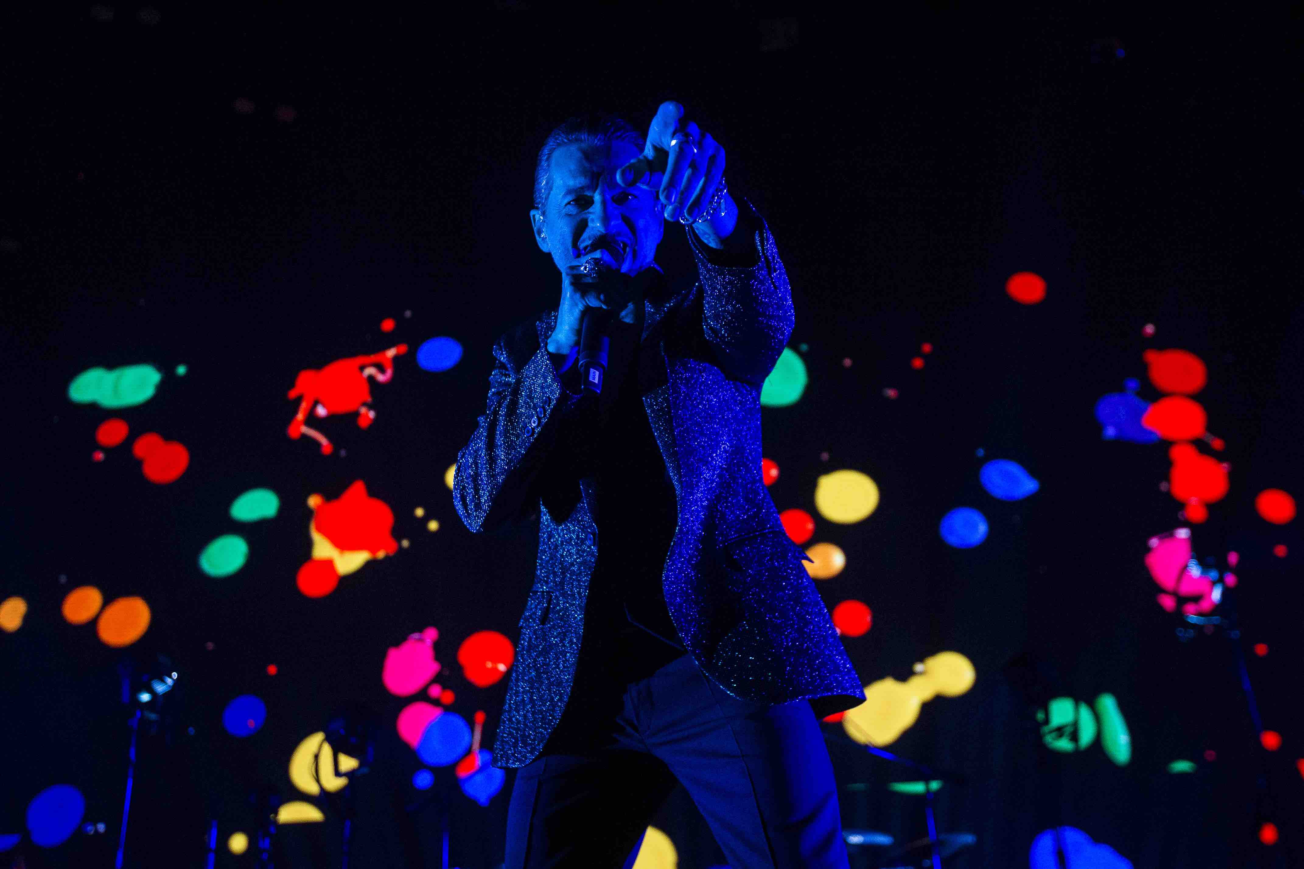 Depeche Mode Performs in Concert in Stockholm