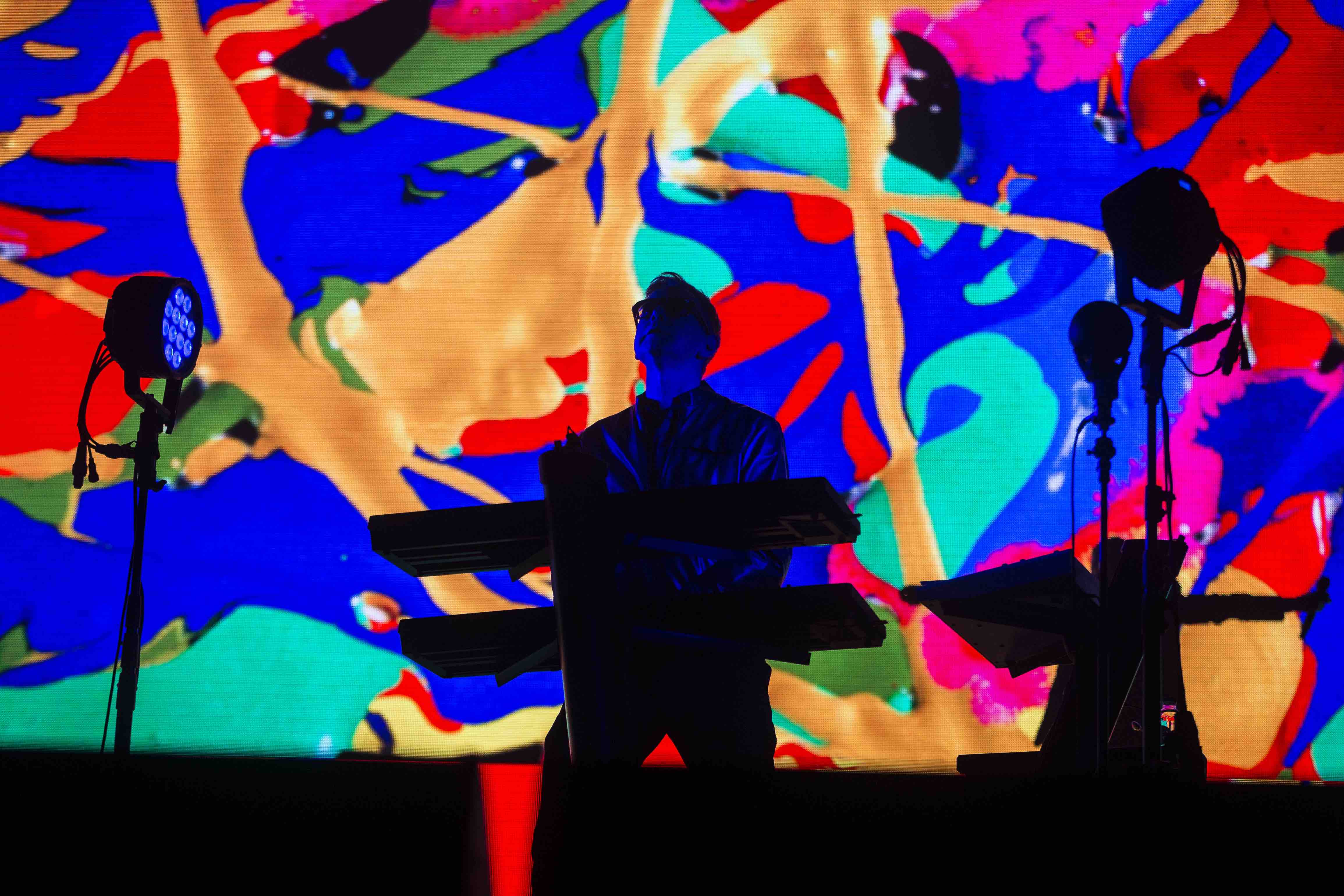 Depeche Mode Performs in Concert in Stockholm