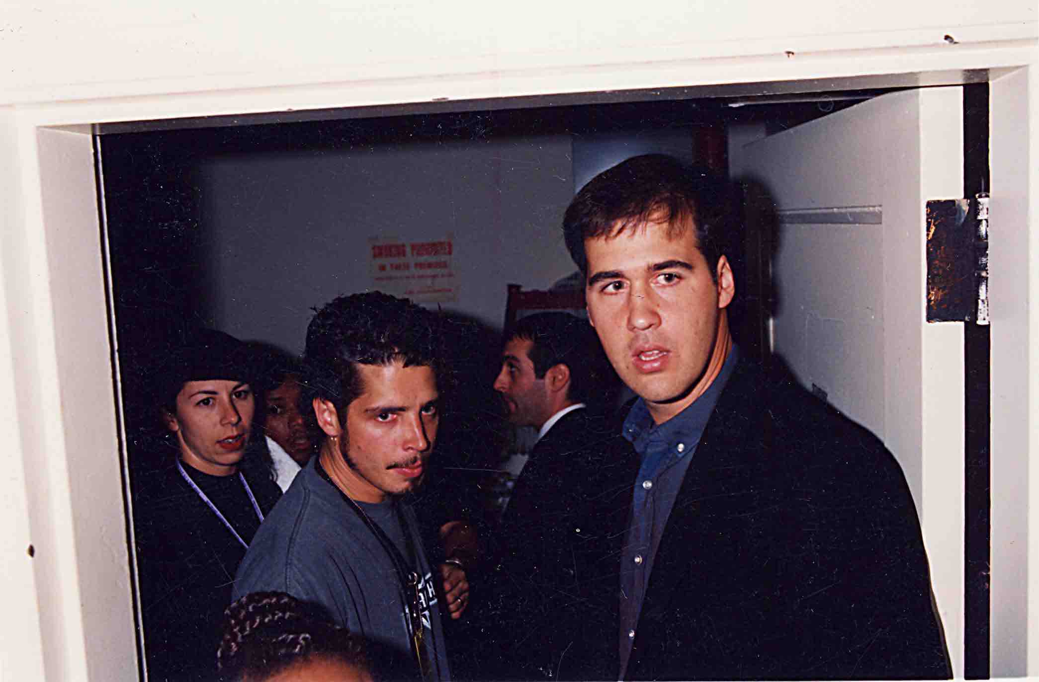 Chris Cornell und Krist Novoselic 1994 MTV Video Music Awards