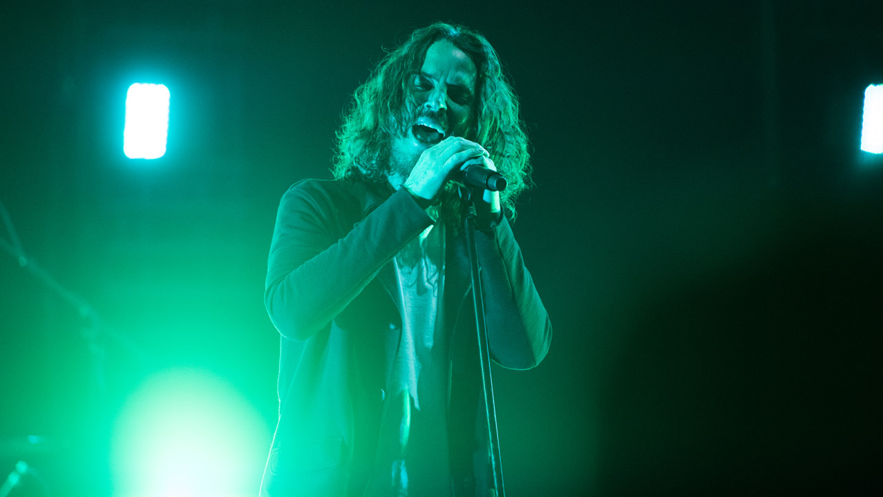 Chris Cornell bei einem Live-Auftritt mit Soundgarden in Atlanta