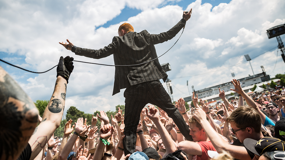 Frank Carter & The Rattlesnacks @ Rock im Park 2017, 3.6.2017