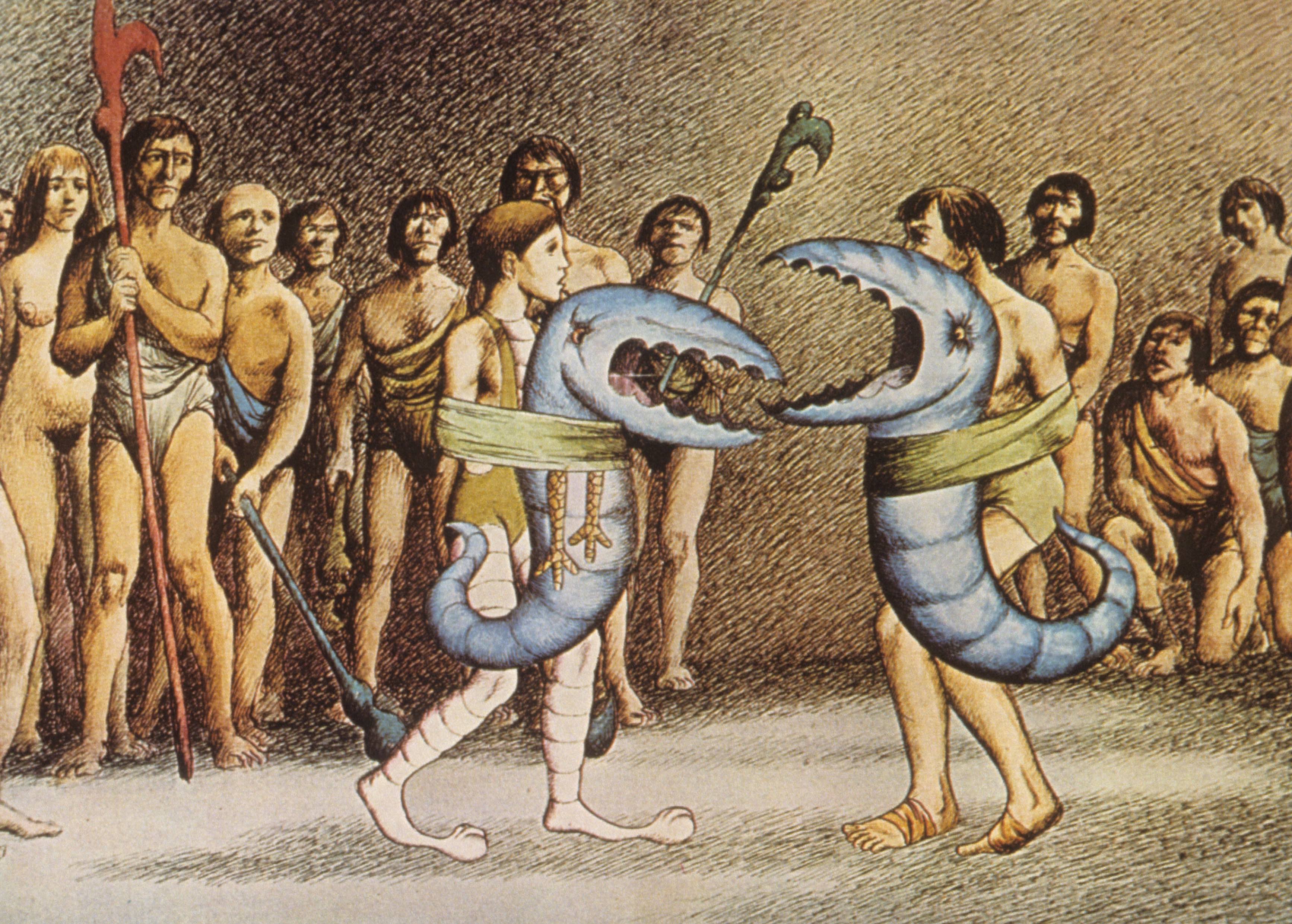 Szene aus „Der wilde Planet“