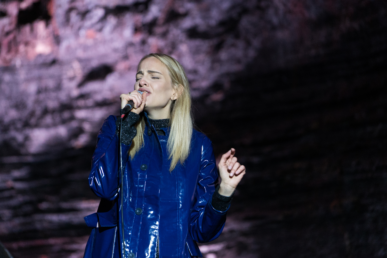 Musik im Lava-Tunnel