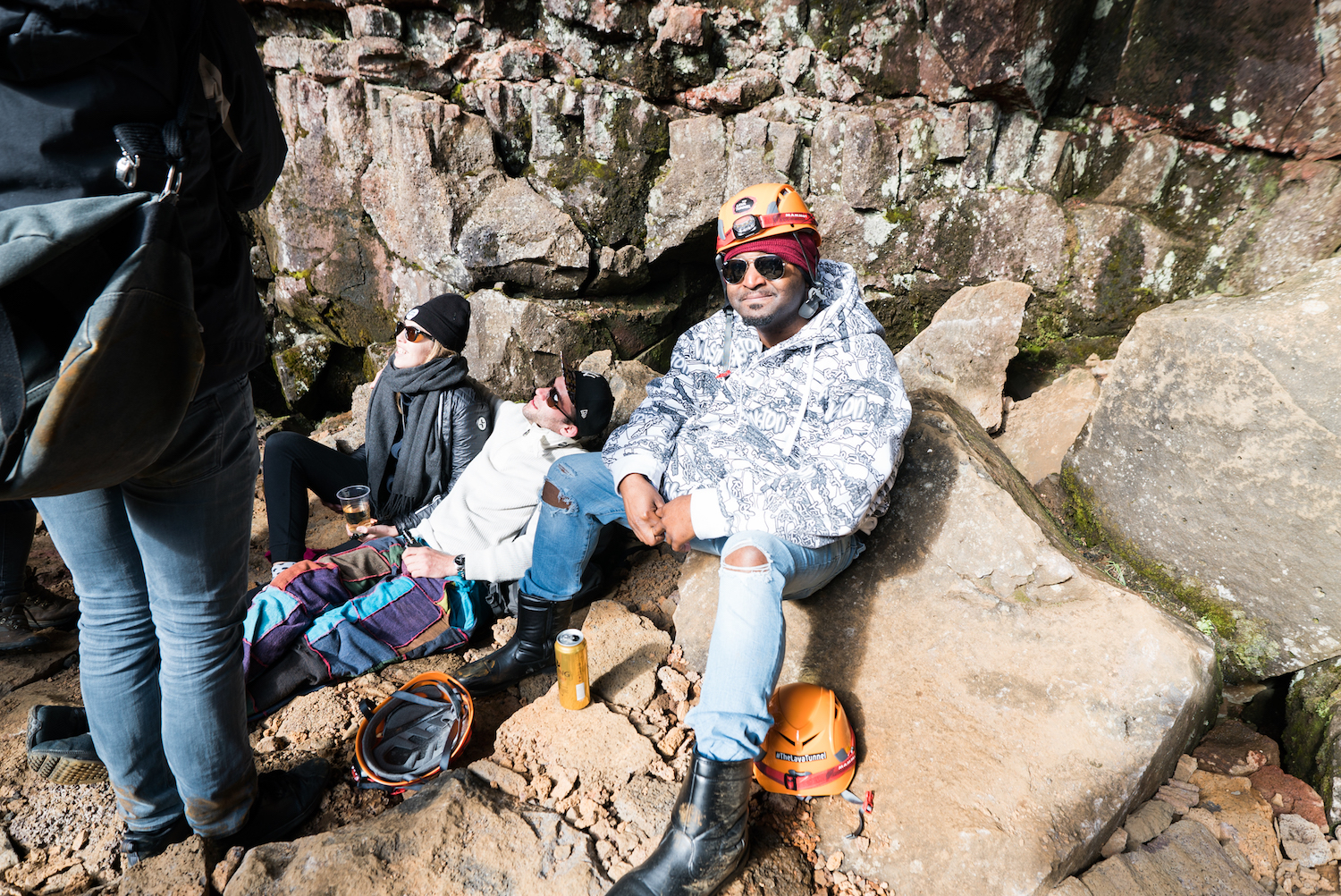 Musik im Lava-Tunnel