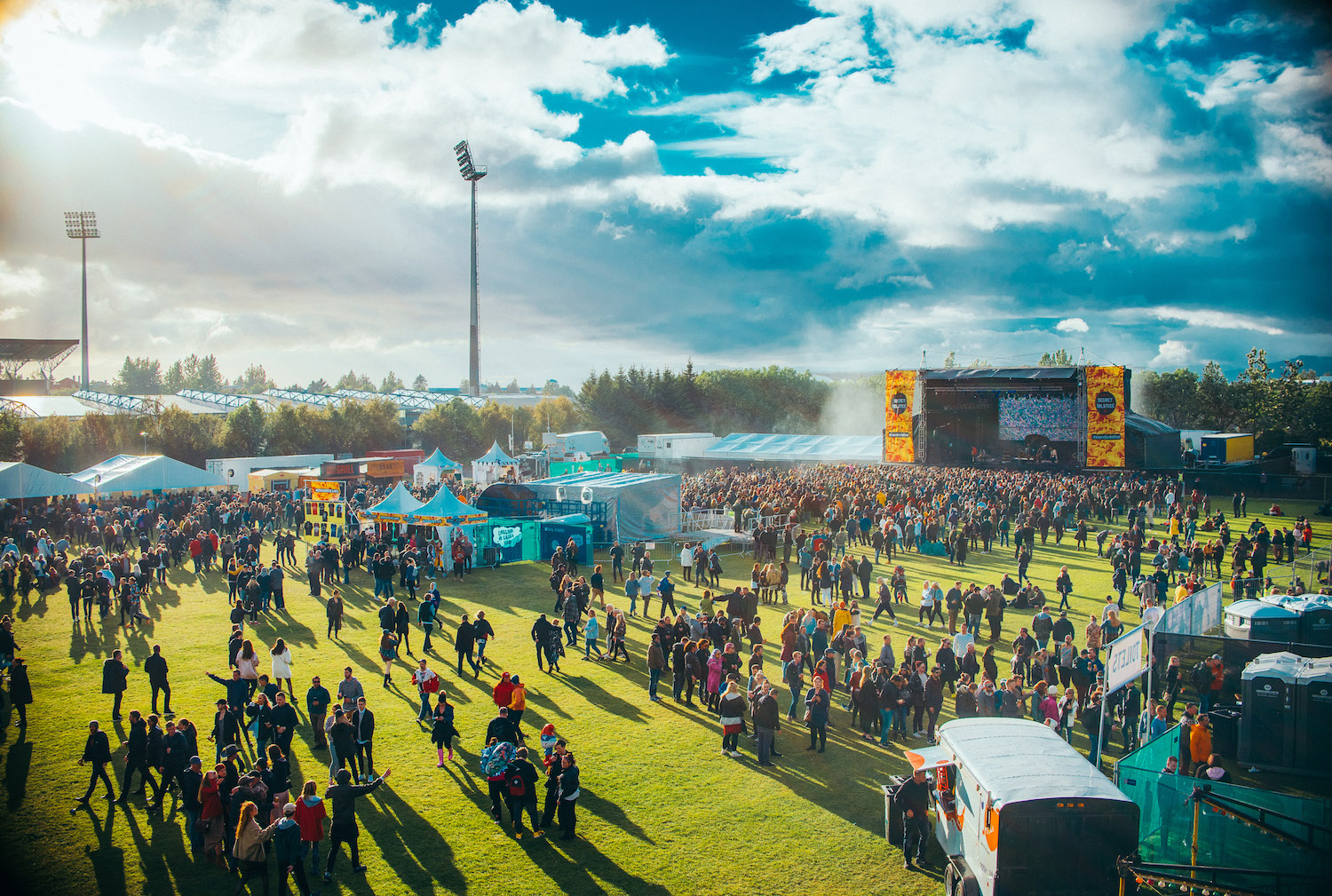 Das Secret Solstice Festival auf Island