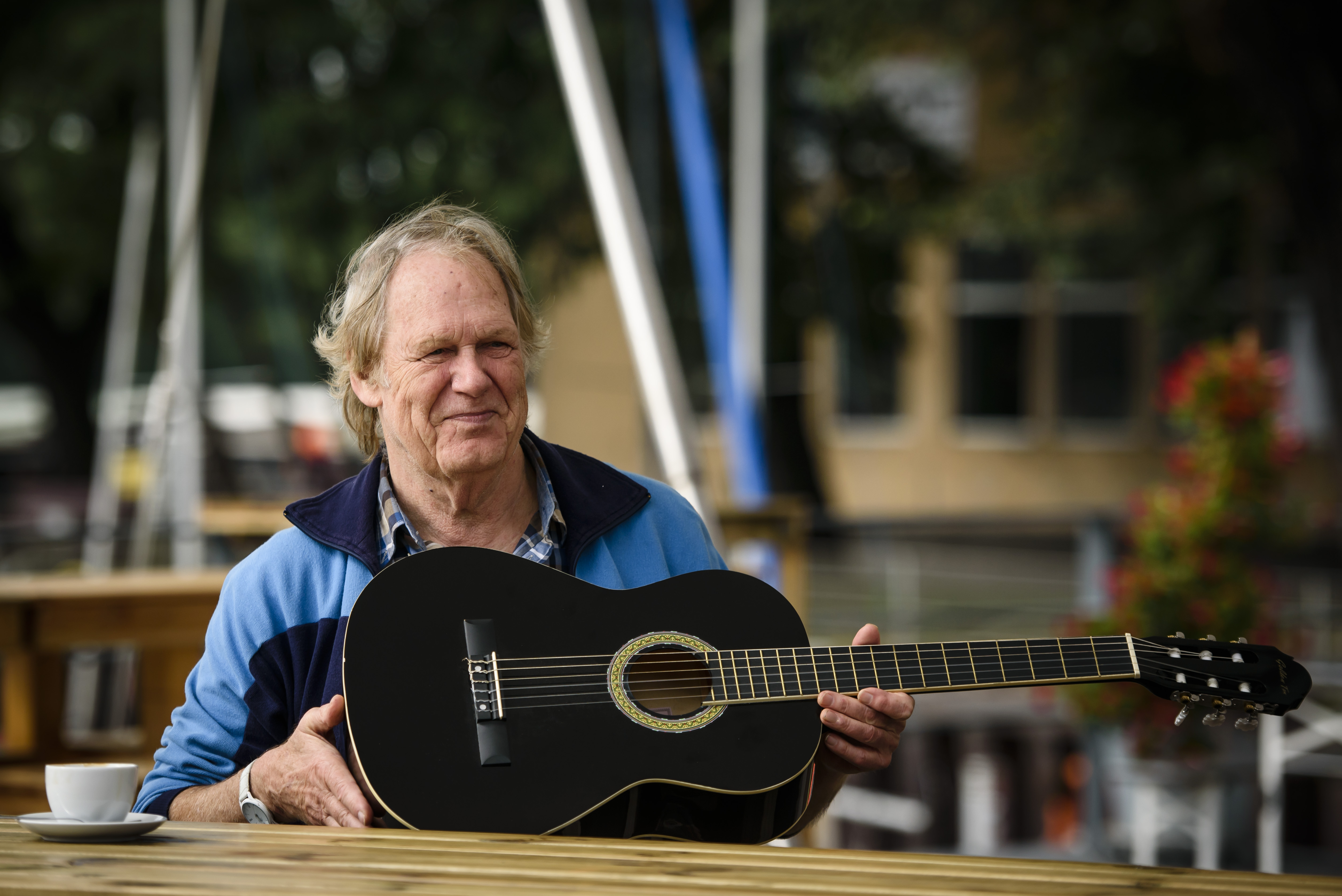 'Kaept'n Kasi' with Gunter Gabriel shooting by German TV channel HISTORY