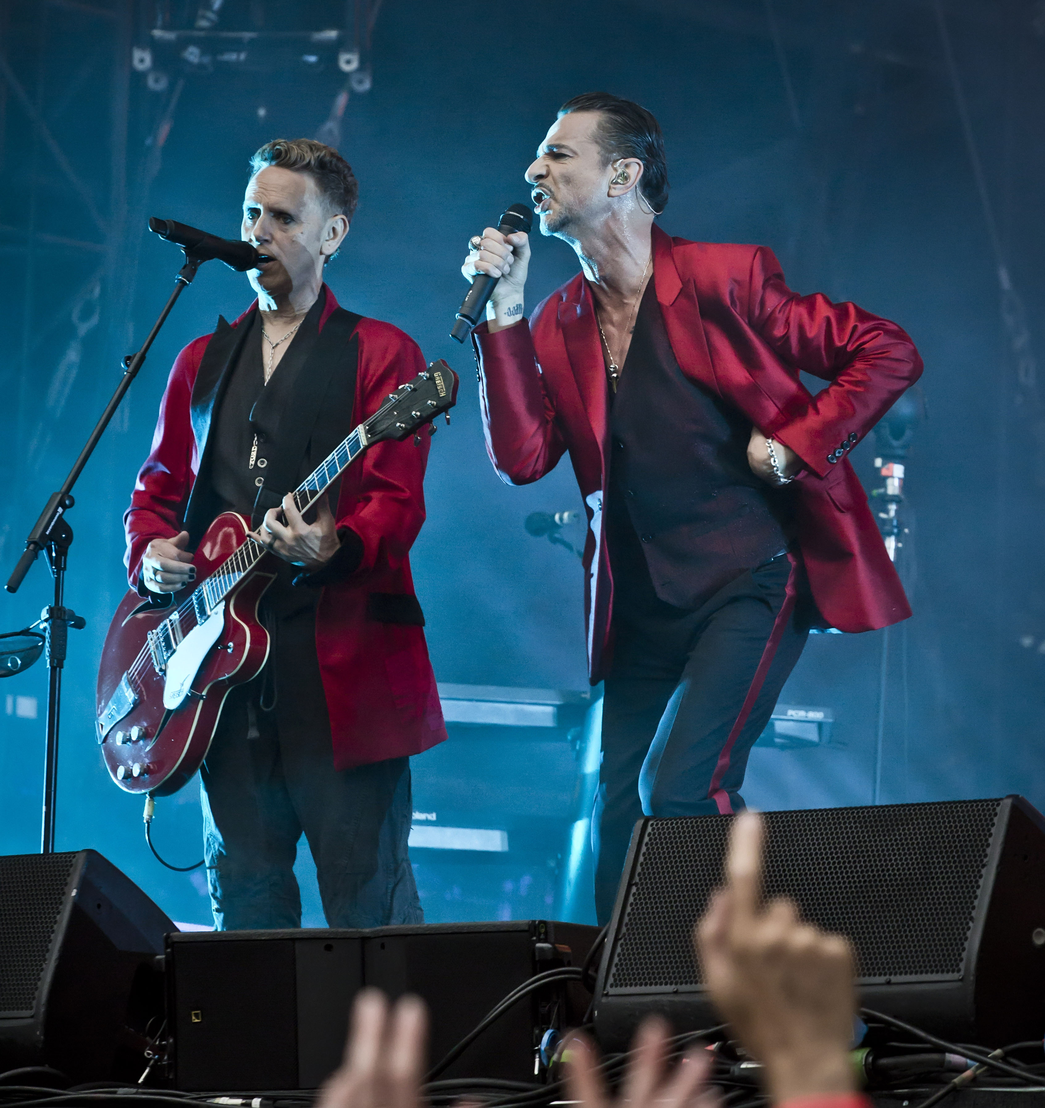 Depeche Mode Perform In Berlin
