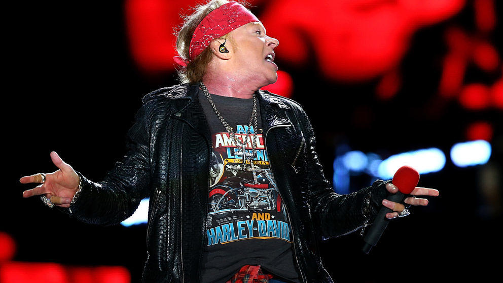 Axl Rose von Guns N' Roses