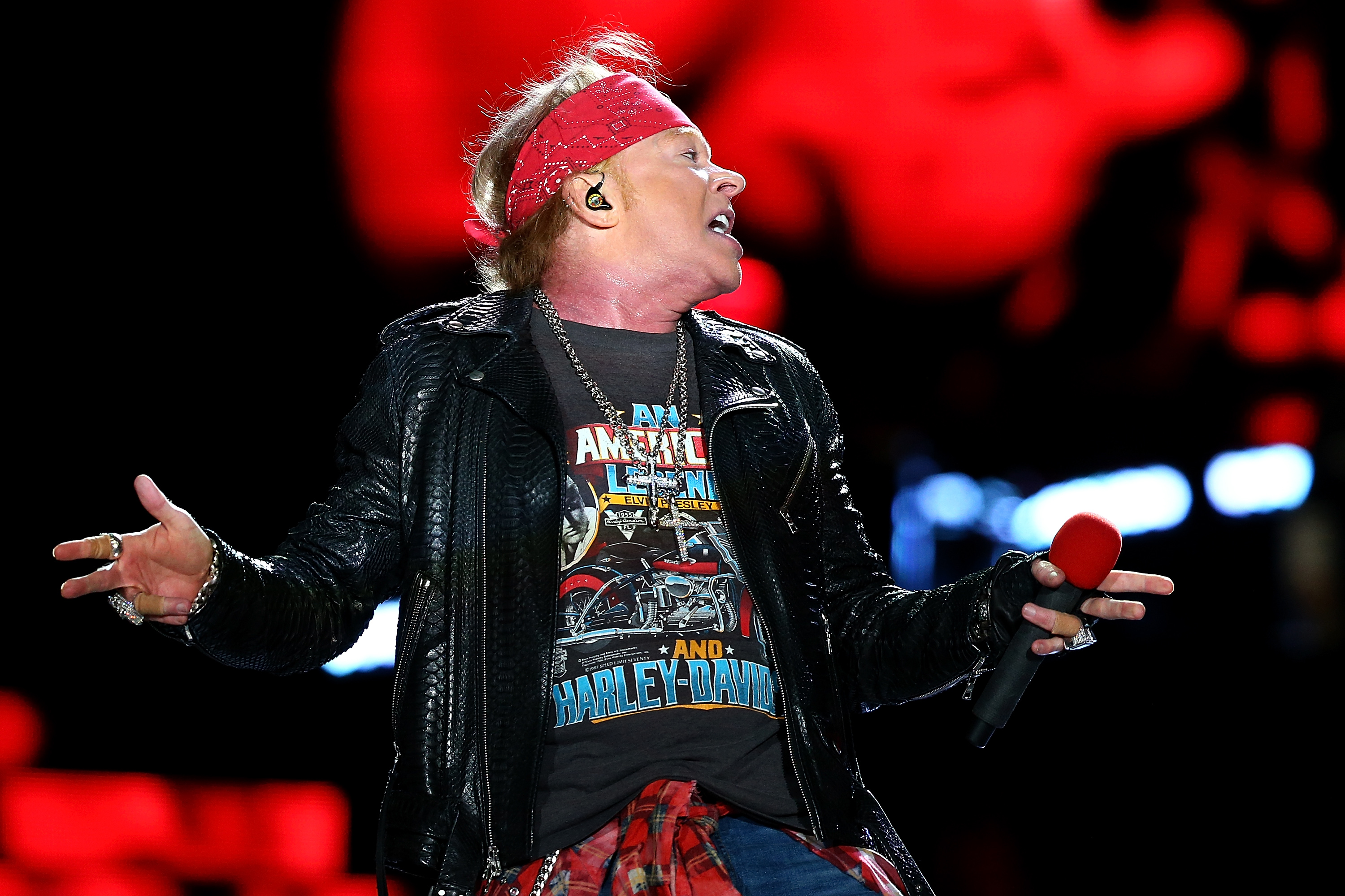 Axl Rose von Guns N' Roses