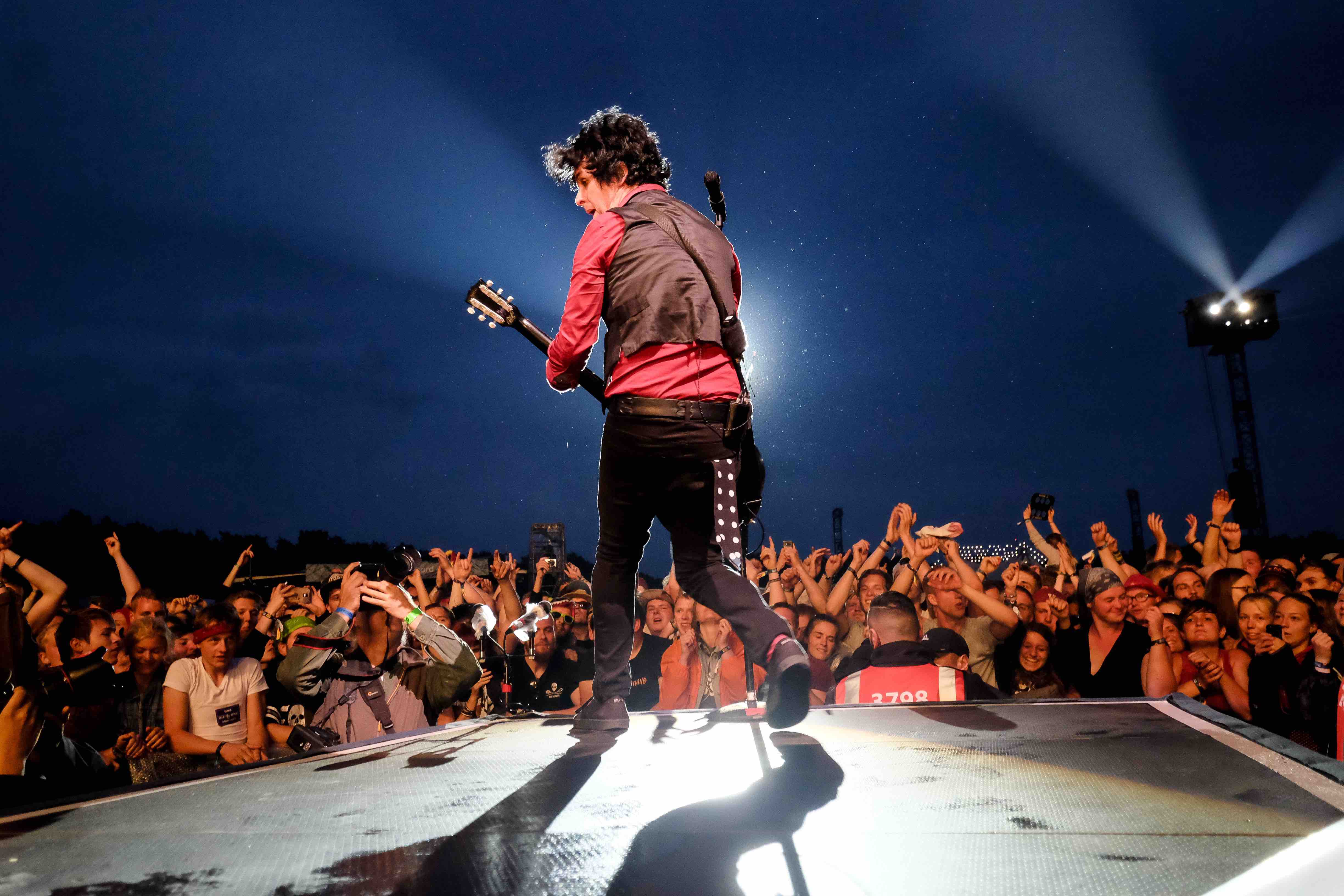 Green Day beim Hurricane Festival 2017.



Foto: Heiko Sehrsam