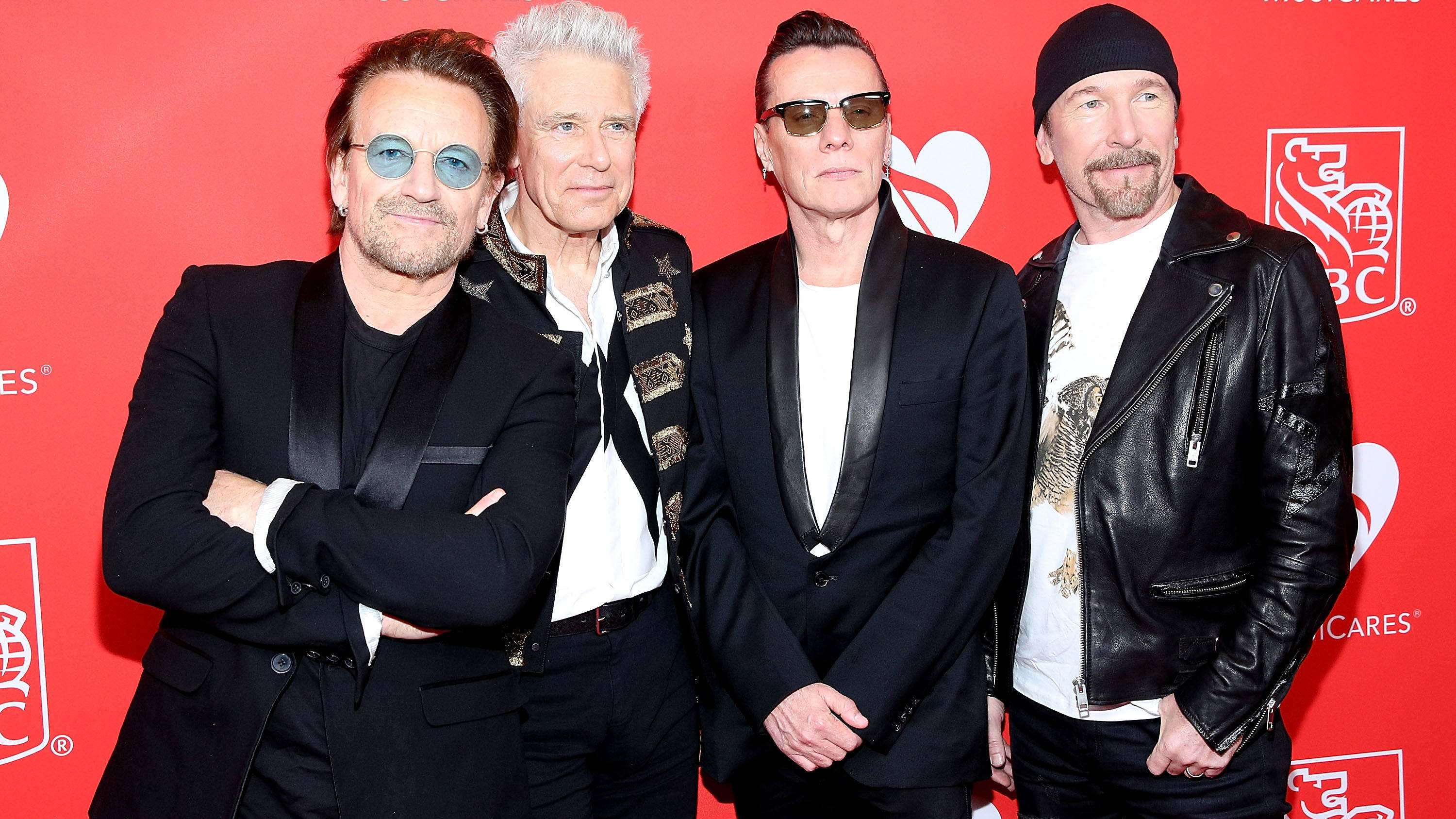 Bono, Adam Clayton, Larry Mullen und The Edge
