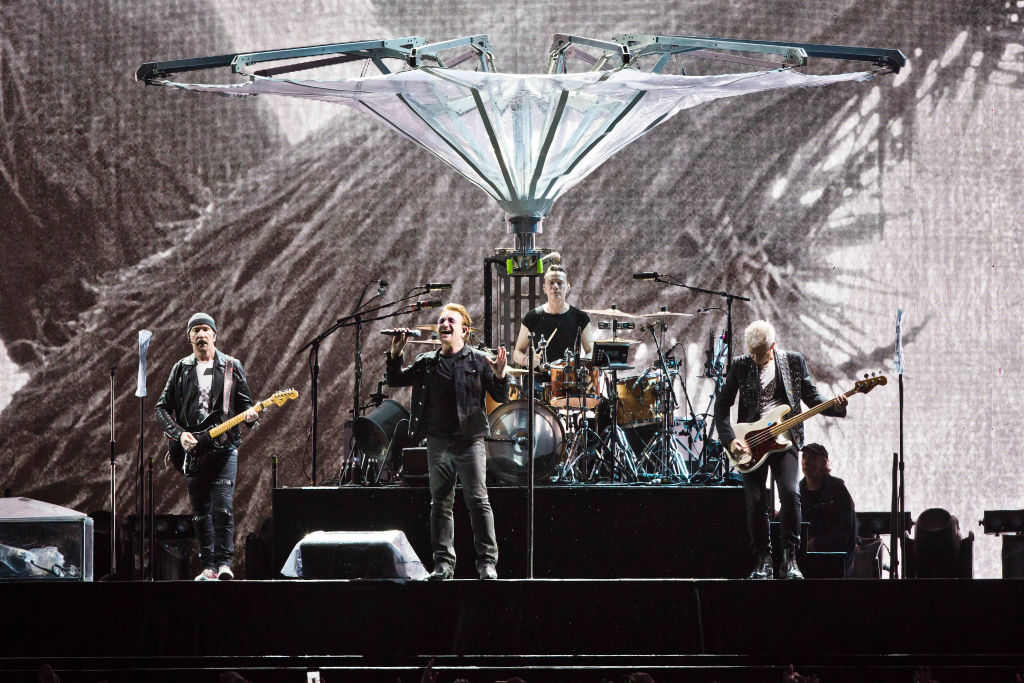 U2 Perform In Berlin