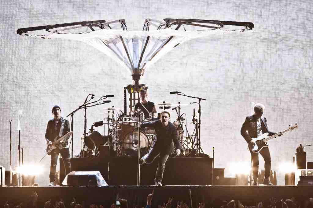 U2 Perform In Berlin