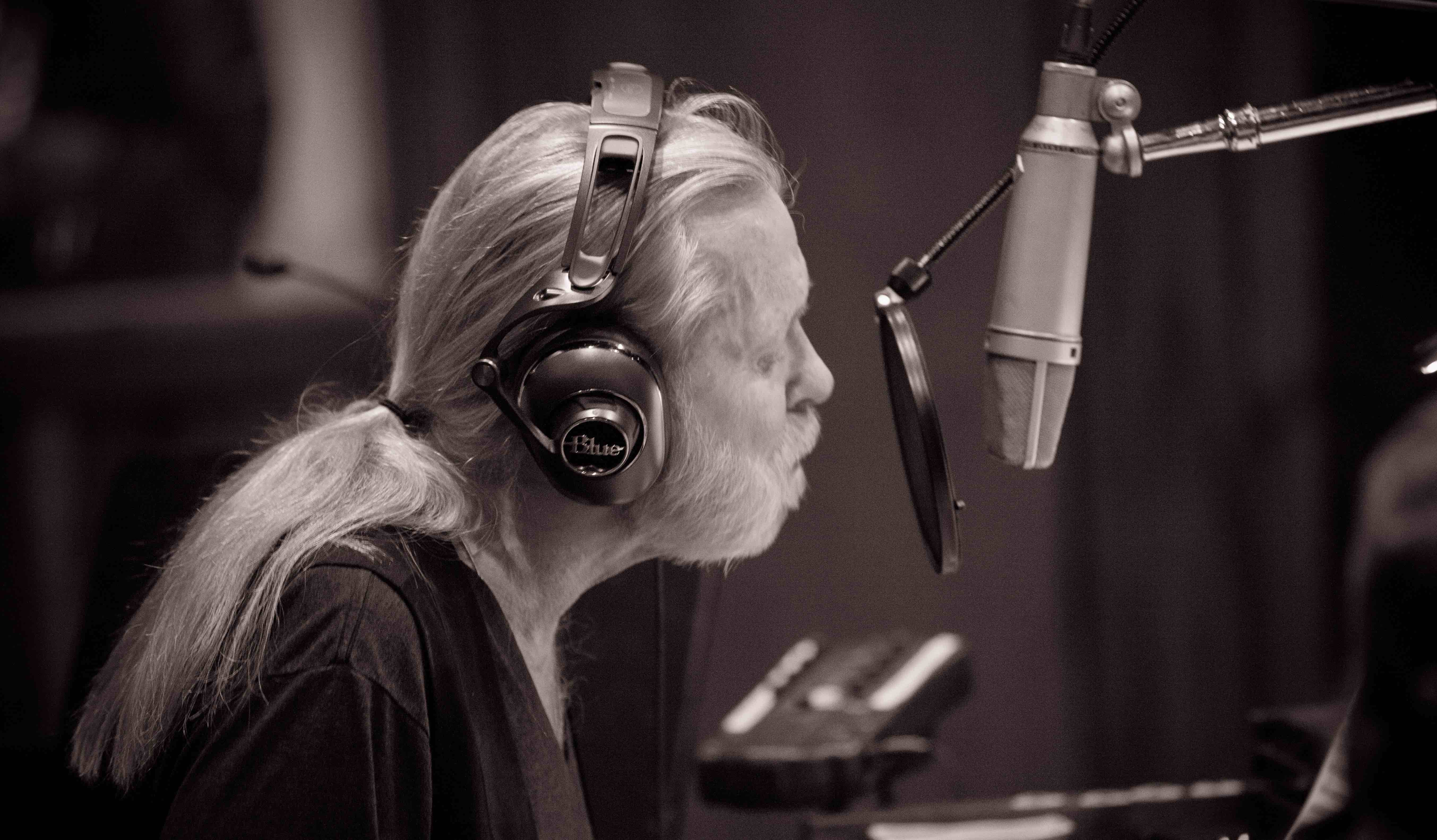 Gregg Allman im Studio