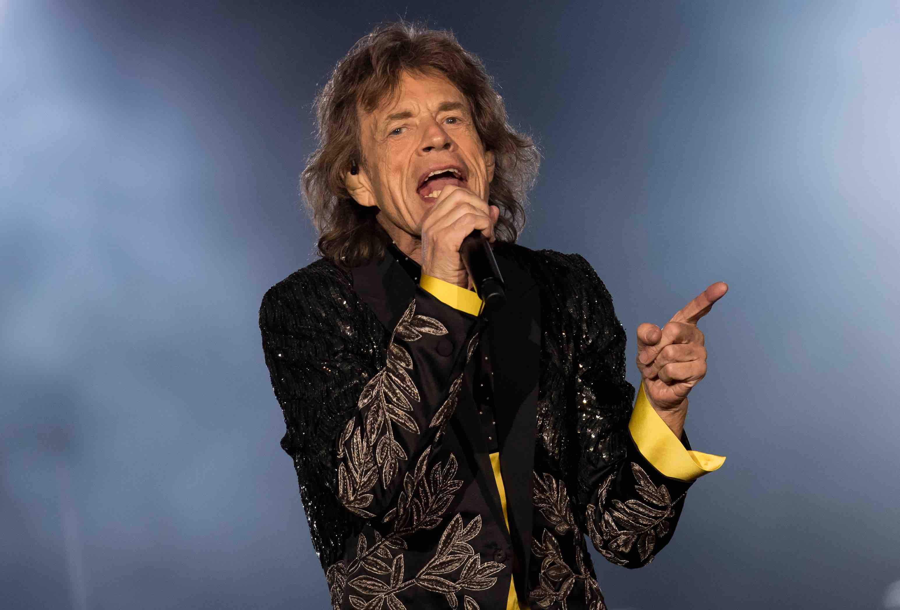 Mick Jagger live mit den Rolling Stones