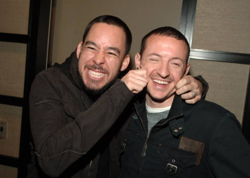 Mike Shinoda und Chester Bennington hatten oft Spaß miteinander