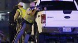 Polizisten am Tatort in las Vegas