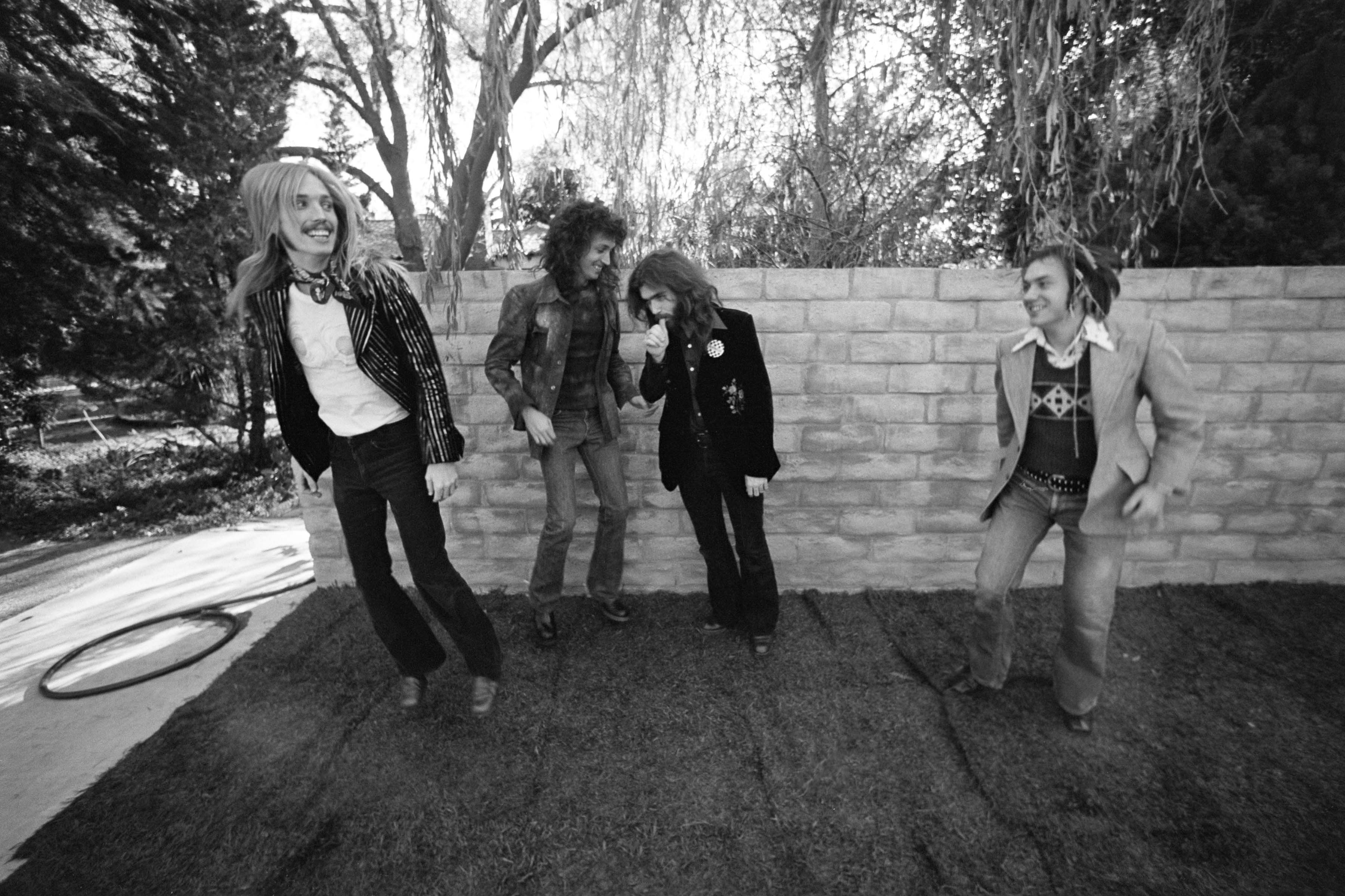 Mudcrutch: Tom Petty, Mike Campbell, Tom Leadon und Randall (1974)