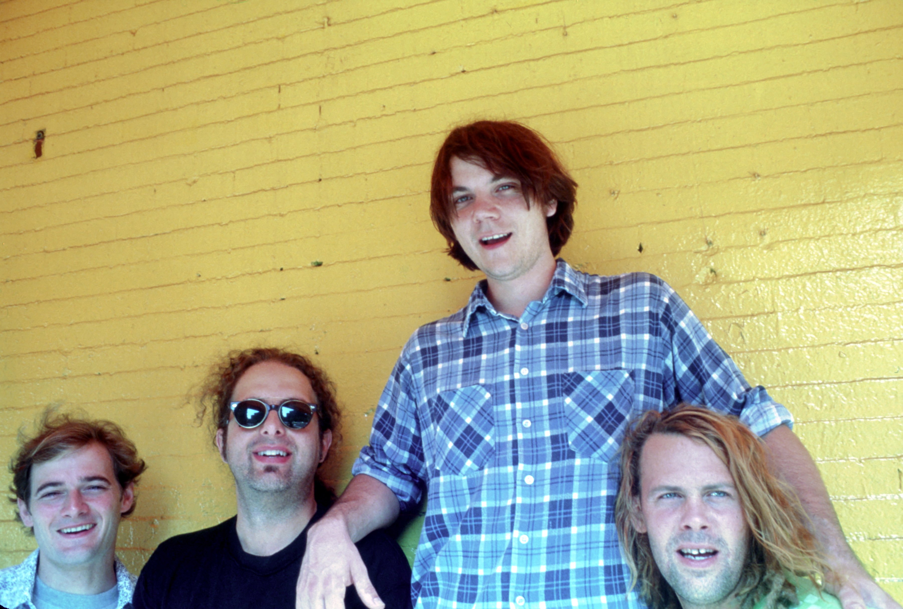 Wilco im Jahr 1996: John Stirratt, Ken Coomer, Jeff Tweedy und Jay Bennett