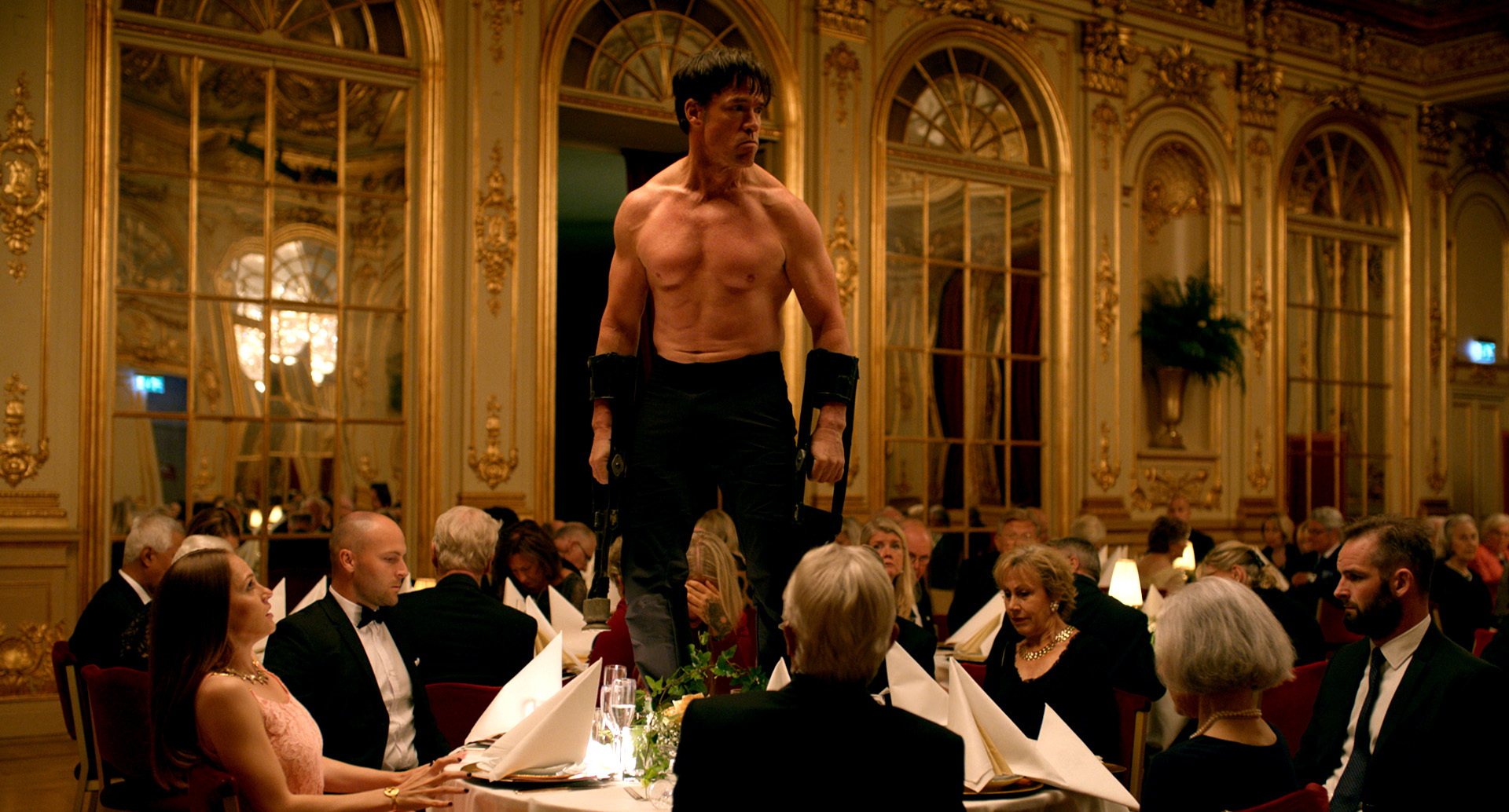 Provozieren um jeden Preis: Szene des Films "The Square"