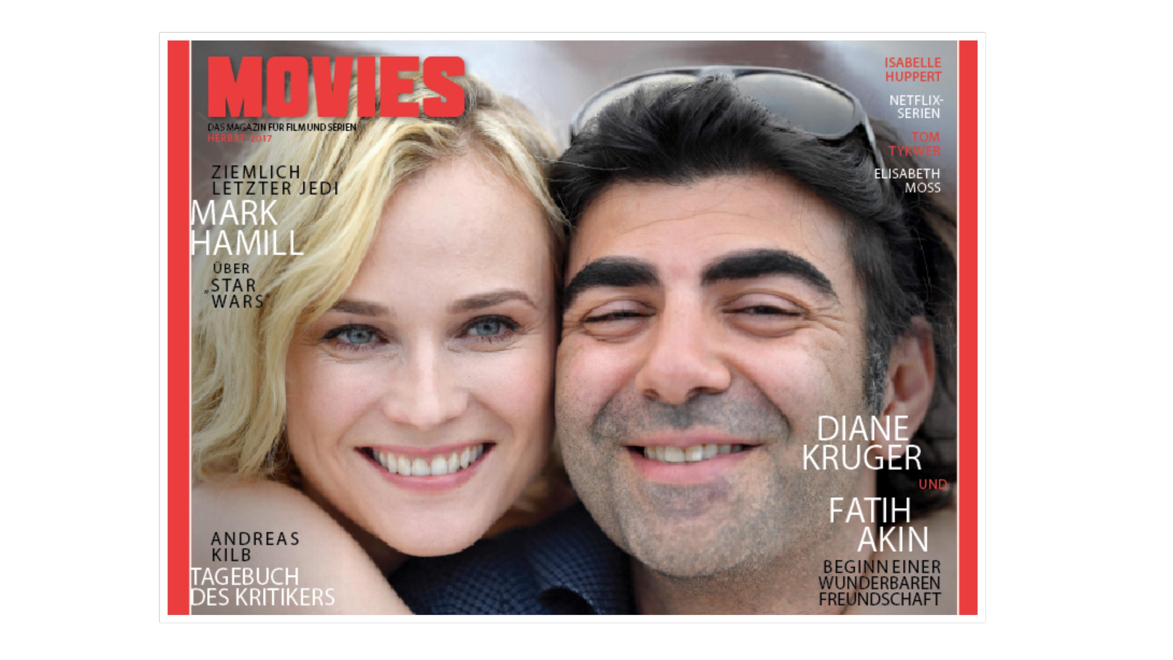 Das Cover für die Herbst-Ausgabe von „Movies“