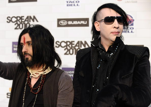 Gehen von nun an getrennte Wege: Twiggy Ramirez (r.) und Marilyn Manson.