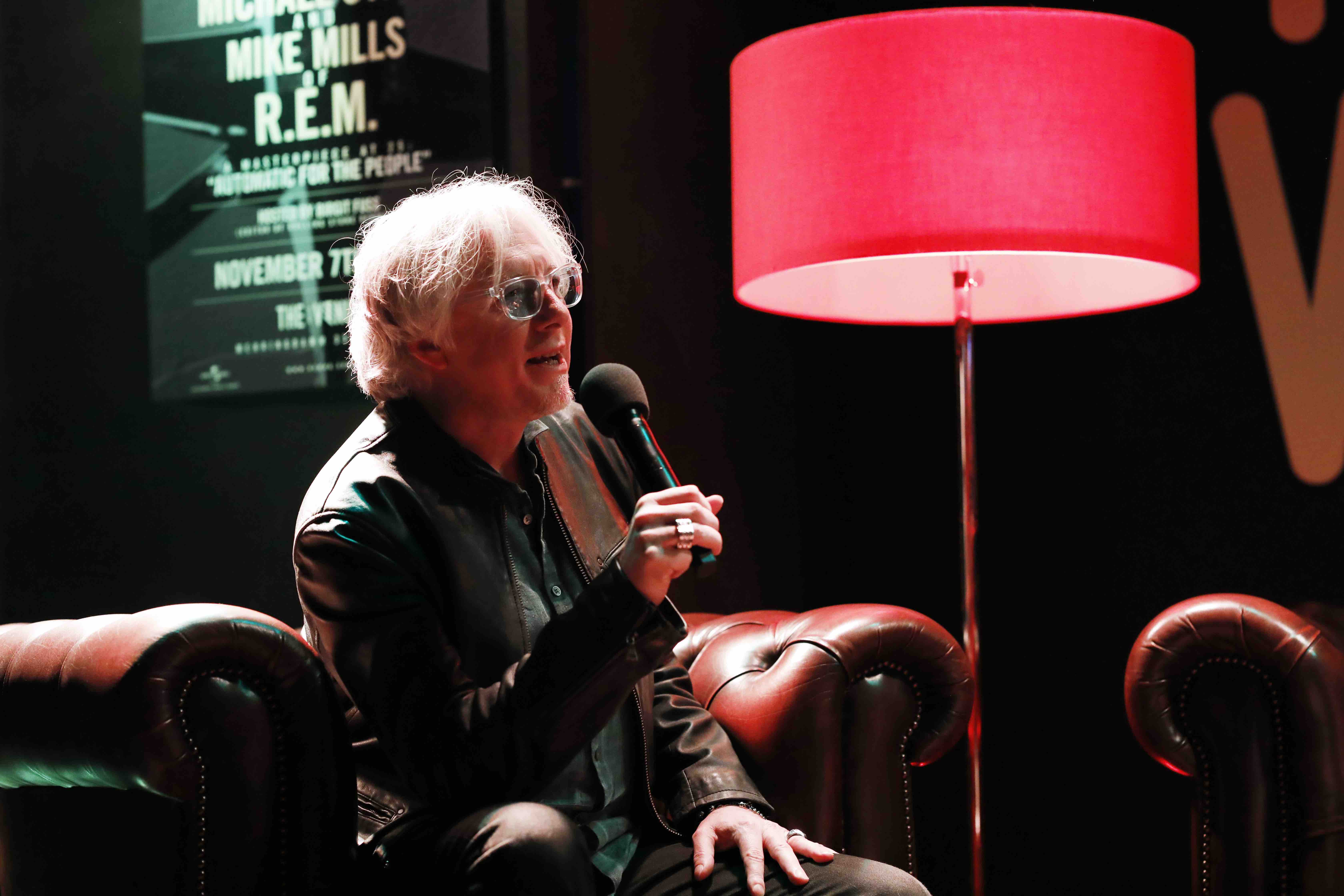 Mike Mills beim ROLLING STONE Talk mit R.E.M.